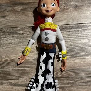 Disney Jesser from Toy Story  Red and White Doll she does talk